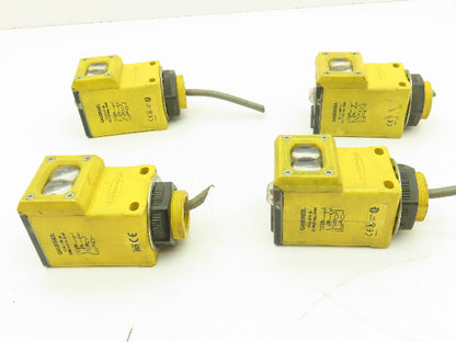 Banner Q45BB6DL Photoelectric Sensor Diffuse 1.8M 10-30VDC  Lot of 4