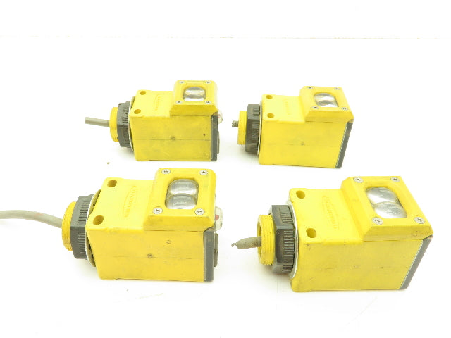 Banner Q45BB6DL Photoelectric Sensor Diffuse 1.8M 10-30VDC  Lot of 4