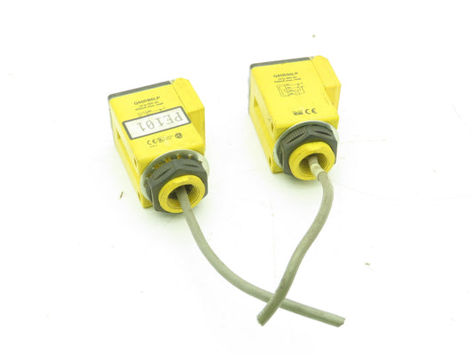 Banner Q45BB6LP Photoelectric Sensor Polarized Retro 6M 10-30VDC  Lot of 2