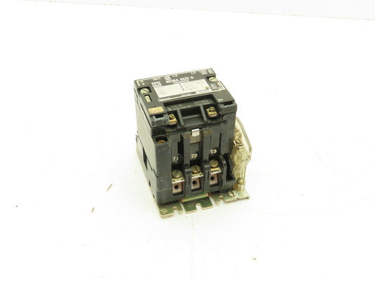 Square D 8502SB02 Motor Starter Contactor Size 0 120V Ser A 120V Coil Lot of 4