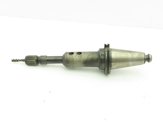 CAT 50 CNC Milling Tool Holder 5.8" Ext Projection w/ Valenite 9/16" Tap 31