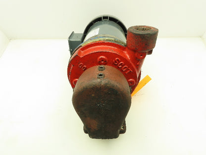 GE Scot 3024K259 Motor Pump 1.5HP 230/460V 3PH 3450 RPM 2.5"x1" NPT