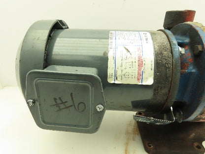 GE Scot 3024K259 Motor Pump 1.5HP 230/460V 3PH 3450 RPM 2.5"x1" NPT
