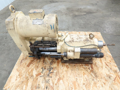 Racine Sugino Corp Drill Unit 3 Ph 230/460V 3 HP 600RPM Horizonal Boring Mill