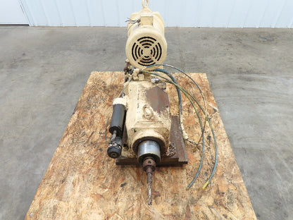 Racine Sugino Corp Drill Unit 3 Ph 230/460V 3 HP 1200RPM Horizonal Boring Mill