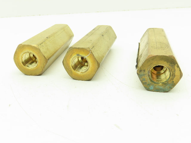 CONCOA 502-2011 Brass Purge Valve Left Side Inlet 1/4" NPT  Lot of 3