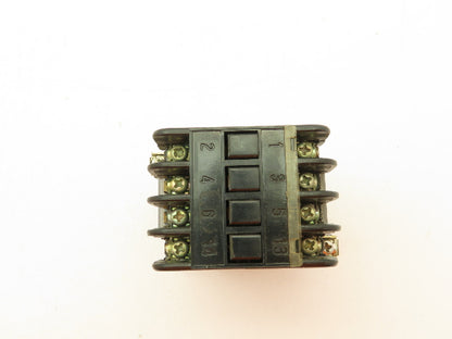 Fuji Electric SRCA50-3 Auxiliary Relay Contactor 110V Coil 4 Pole Lot of 10