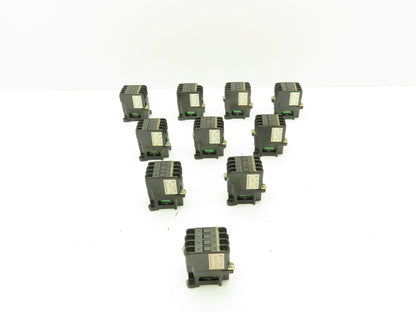Fuji Electric SRCA50-3 Auxiliary Relay Contactor 110V Coil 4 Pole Lot of 10