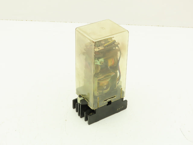 Omron MM2KA Relay DPDT 100V Set Coil Reset Coil