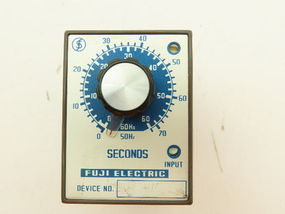 Fuji Electric S79M ATM2P Motor Timer 0-60 Seconds w/Base
