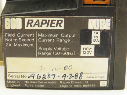 SSD 505 Cube Rapier Drive 12A 120V Input