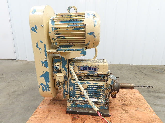 Racine S-150J Drill Unit 3 Ph 230/460V 3 HP 500RPM Horizonal Boring Mill Lincoln