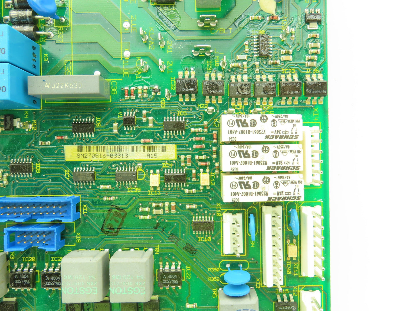 Indramat Inverter Drive Transistor Circuit Board 109-0988-3B01-04