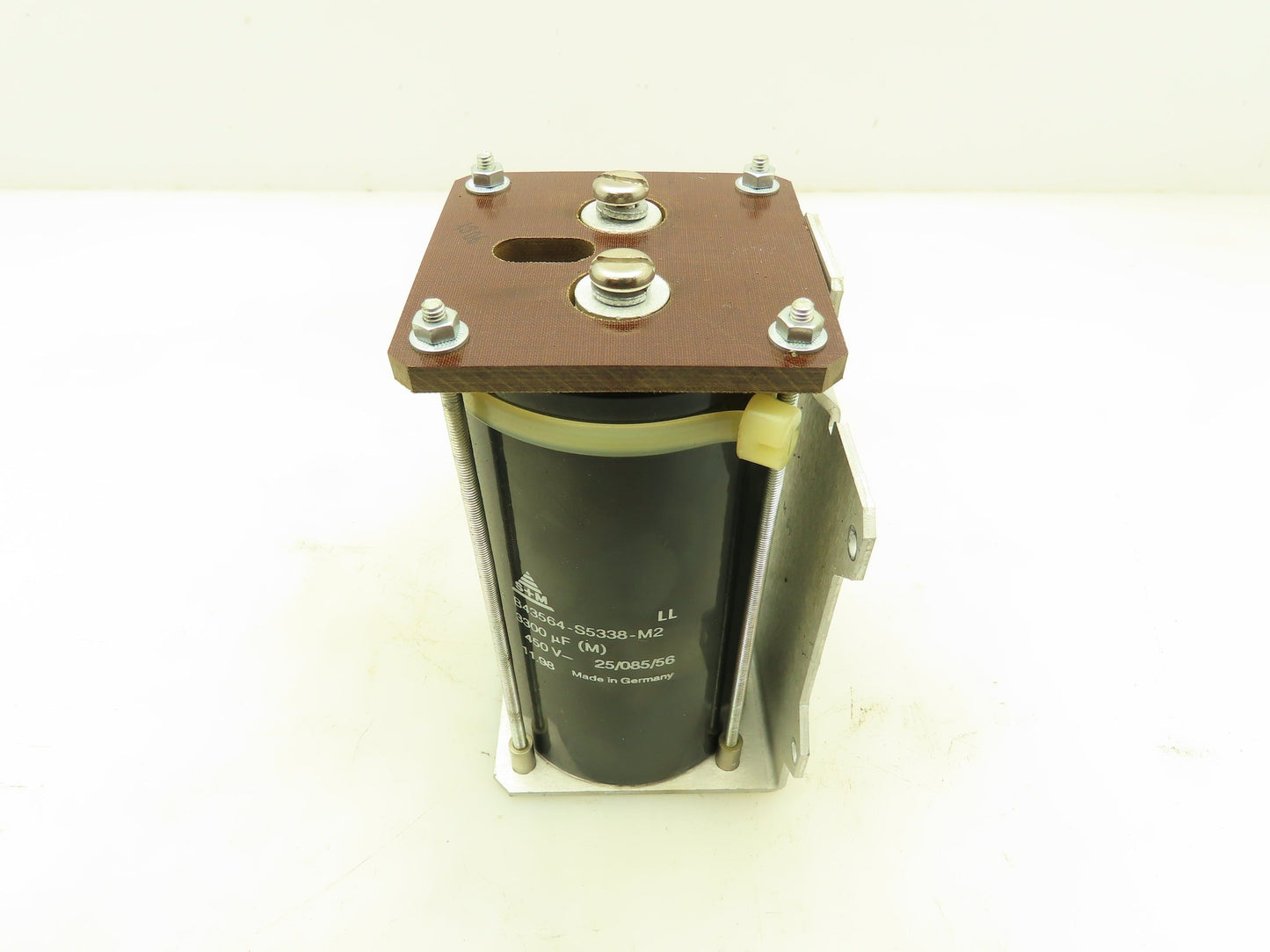 S + M B43564-S5338-M2 Electrolytic Screw Terminal Capacitor 3300uF 450V Lot of 2