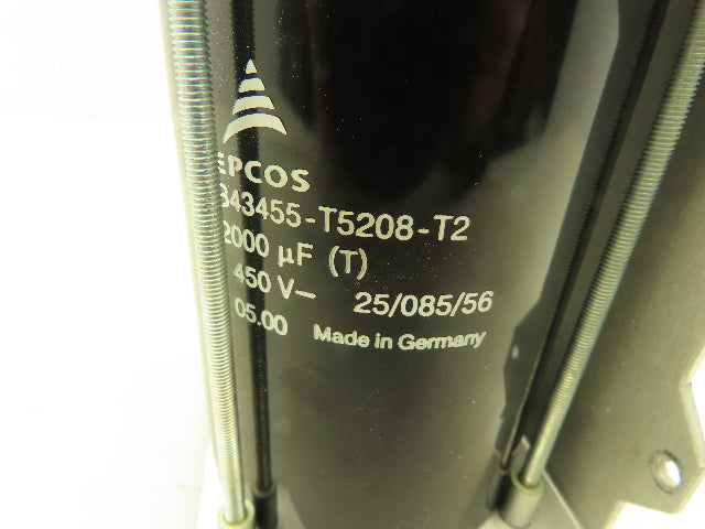 Epcos B43455-T5208-T2 Electrolytic Screw Terminal Capacitor 2000uF 450V Lot of 3
