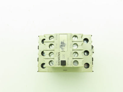 Siemens 3TF3470-0A  IEC Contactor 55A 3P 3PH 230V Coil 2NO/2NC