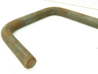 Crane Rail Bolts 5/8" Rod 5/8"-11 Threaded 1 1/2" Long 3 1/2" Hook Lot of 34