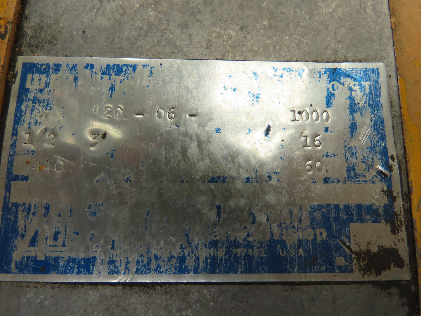 Acco Wright Way Electric Chain Hoist 1000 LB 1/2 Ton 16 FPM 1/2 HP 440V 13' Lift