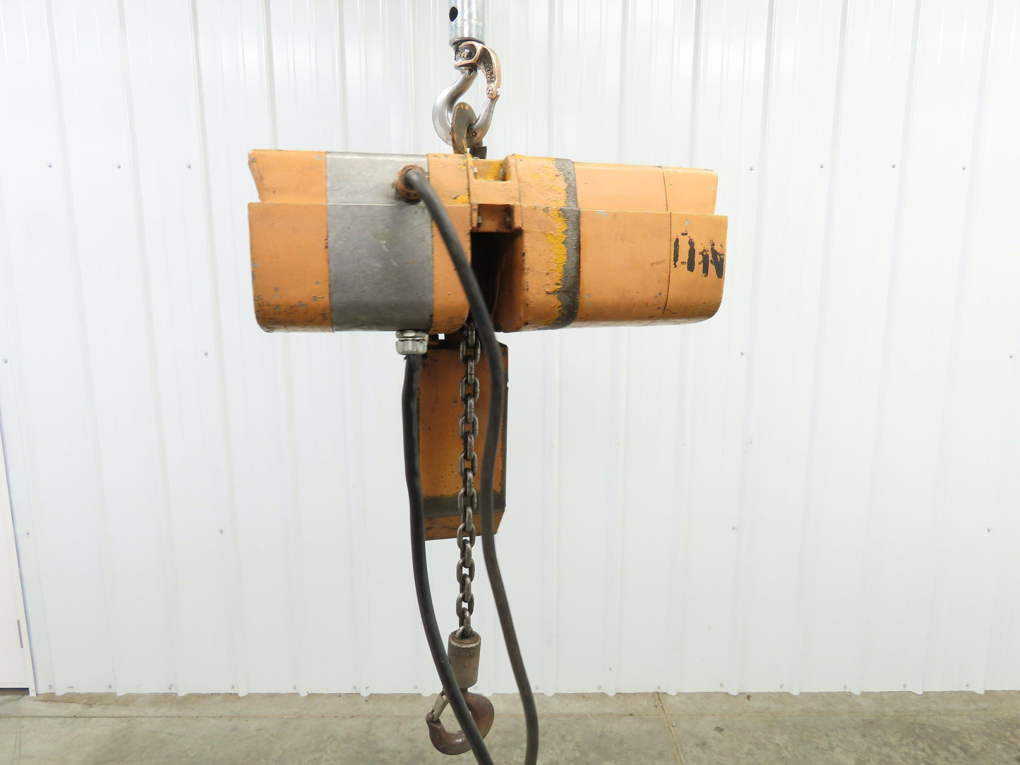 Acco Wright Way Electric Chain Hoist 1000 LB 1/2 Ton 16 FPM 1/2 HP 440V 13' Lift