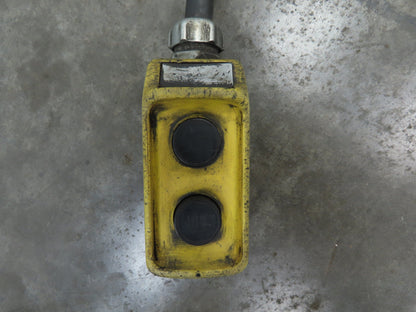 Acco Wright Way Electric Chain Hoist 1000 LB 1/2 Ton 16 FPM 1/2 HP 440V 13' Lift