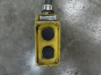 Acco Wright Way Electric Chain Hoist 1000 LB 1/2 Ton 16 FPM 1/2 HP 440V 13' Lift