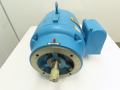 Baldor Reliance Electric Motor 15 HP 1775 ODP 230/460V 3 Ph 284TSC Double Shaft