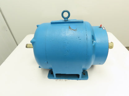 Baldor Reliance Electric Motor 15 HP 1775 ODP 230/460V 3 Ph 284TSC Double Shaft