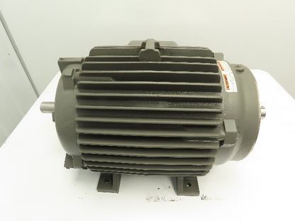 Lincoln Electric Motor 15 HP 1775 Hp 284TCZ 230/460V TEAO Double Shaft C-Face