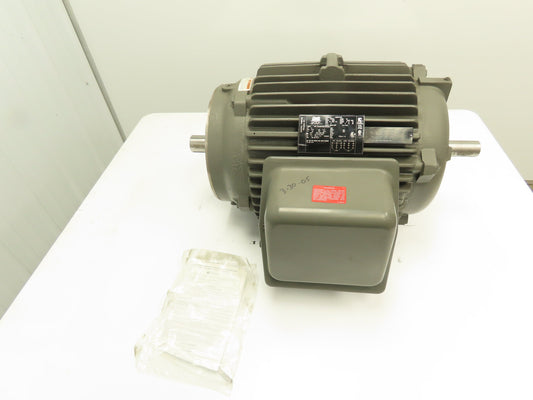 Lincoln Electric Motor 15 HP 1775 Hp 284TCZ 230/460V TEAO Double Shaft C-Face