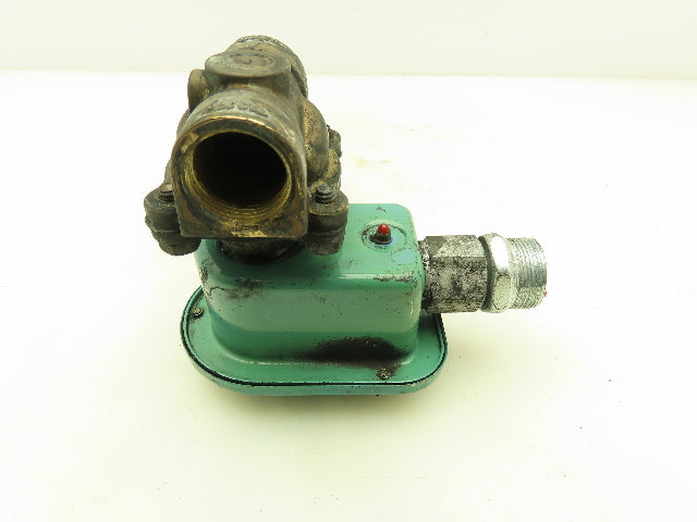 Asco WP116-206-3 Red Hat Pneumatic Brass Solenoid Valve 3/4" NPT 110V