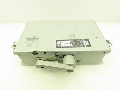 Siemens F321H I-T-E Safety Switch Disconnect Enclosure 30A 240VAC 3 Pole Fusible