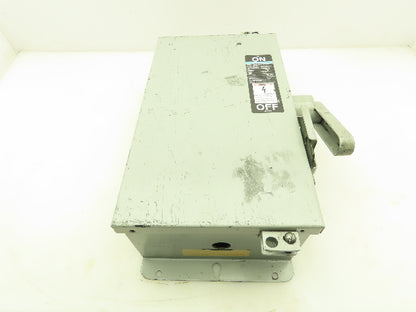 Siemens F321H I-T-E Safety Switch Disconnect Enclosure 30A 240VAC 3 Pole Fusible