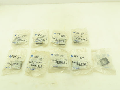 Allen-Bradley 800MB-N18 Black Sq Bezel for Ext Head Pushbutton 22mm  Lot of 9