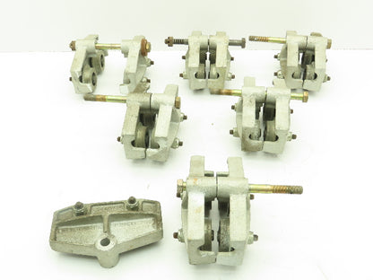 Unified Industries MT-250-B Four Wheel Trolley 250 LBS Limit Lot of 6