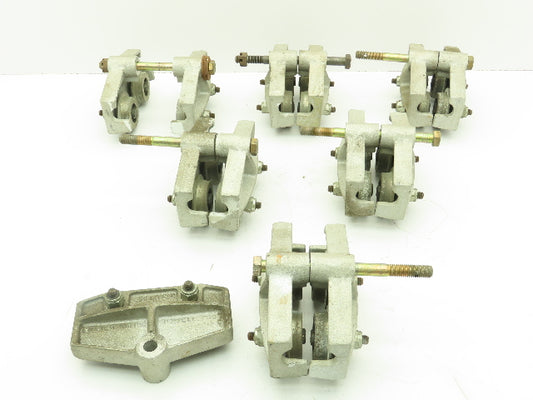 Unified Industries MT-250-B Four Wheel Trolley 250 LBS Limit Lot of 6