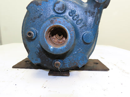 WEG Scot 5036ES3EJPR56J Suction Pump 1.25"x1" NPT 1/2HP 3PH 460V 3.75" Impeller