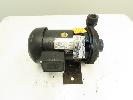 WEG Scot 5036ES3EJPR56J Suction Pump 1.25"x1" NPT 1/2HP 3PH 460V 3.75" Impeller
