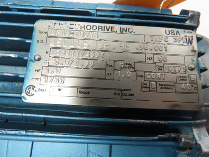 Sew-Eurodrive R47D16DT80N4 Gearmotor 230/460Y 64.21:1 Ratio 1700 RPM  -For Parts