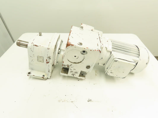 Stroter B3 Type G26 Variable Speed Gearmotor 18:1 Ratio 1-2HP 400/460V 3PH IP55