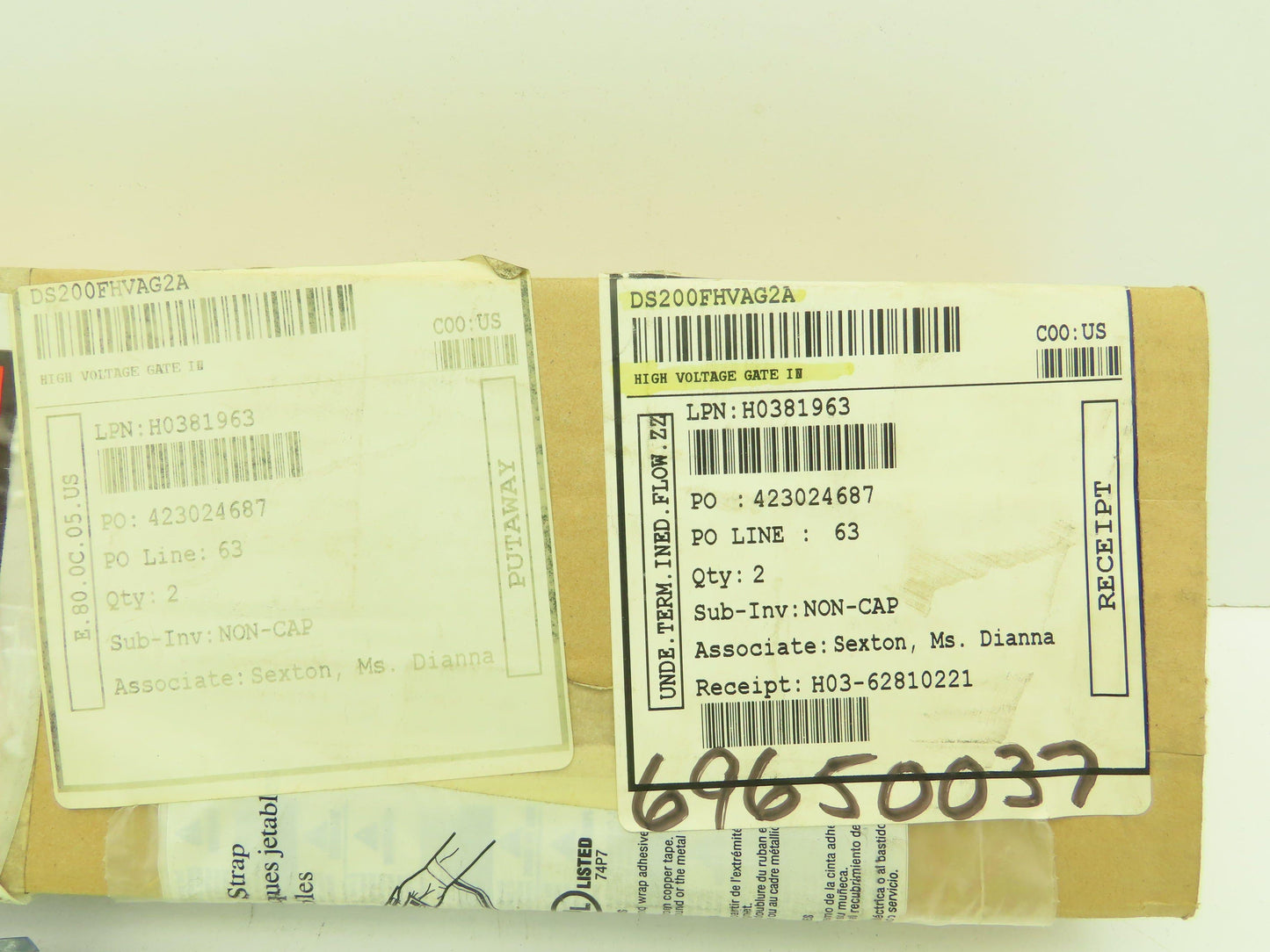 GE DS200FHVAG2ACA High Voltage Gate Interface Board Speedtronic MKV Turbine