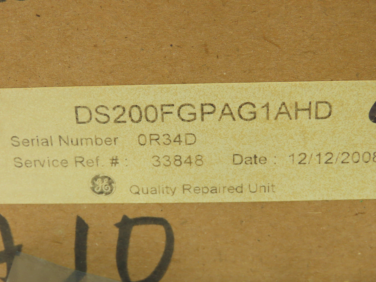 DS200FGPAG1A Gate Pulse Amplifier Board Mark V Turbine Control -Certified Reman.