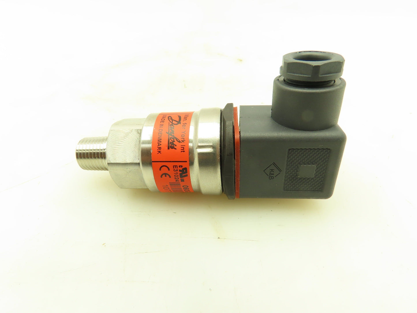 York Frick 913A0124H02 Pressure Sensor 0-500 PSI 9-30VDC 1/4" NPT