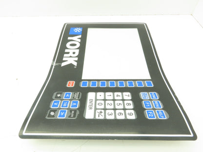 York HVAC Control Board Panel Numerical Keypad Display Screen Cover Membrane
