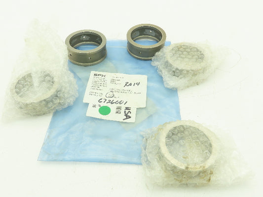 SPX Pump Stainless Lantern Ring 2.375" Bore ID  Lot of 5