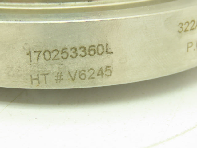 SPX 322A0801202D21422 Pump Valve Seat 316SS 2-1/2" Flange Groove