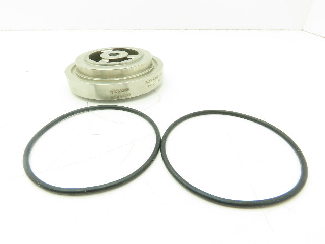 SPX 322A0801202D21422 Pump Valve Seat 316SS 2-1/2" Flange Groove