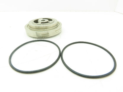 SPX 322A0801202D21422 Pump Valve Seat 316SS 2-1/2" Flange Groove