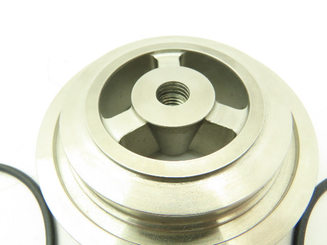 SPX 322A0801202D21422 Pump Valve Seat 316SS 2-1/2" Flange Groove