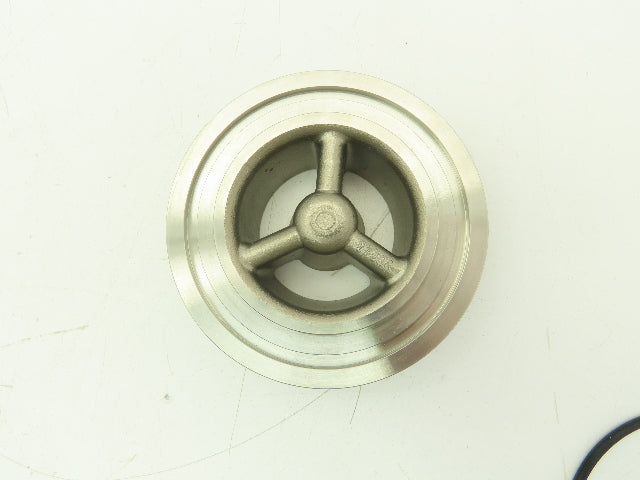 SPX 322A0801202D21422 Pump Valve Seat 316SS 2-1/2" Flange Groove