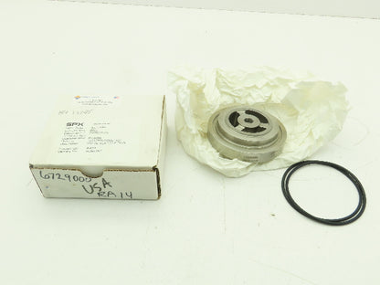 SPX 322A0801202D21422 Pump Valve Seat 316SS 2-1/2" Flange Groove